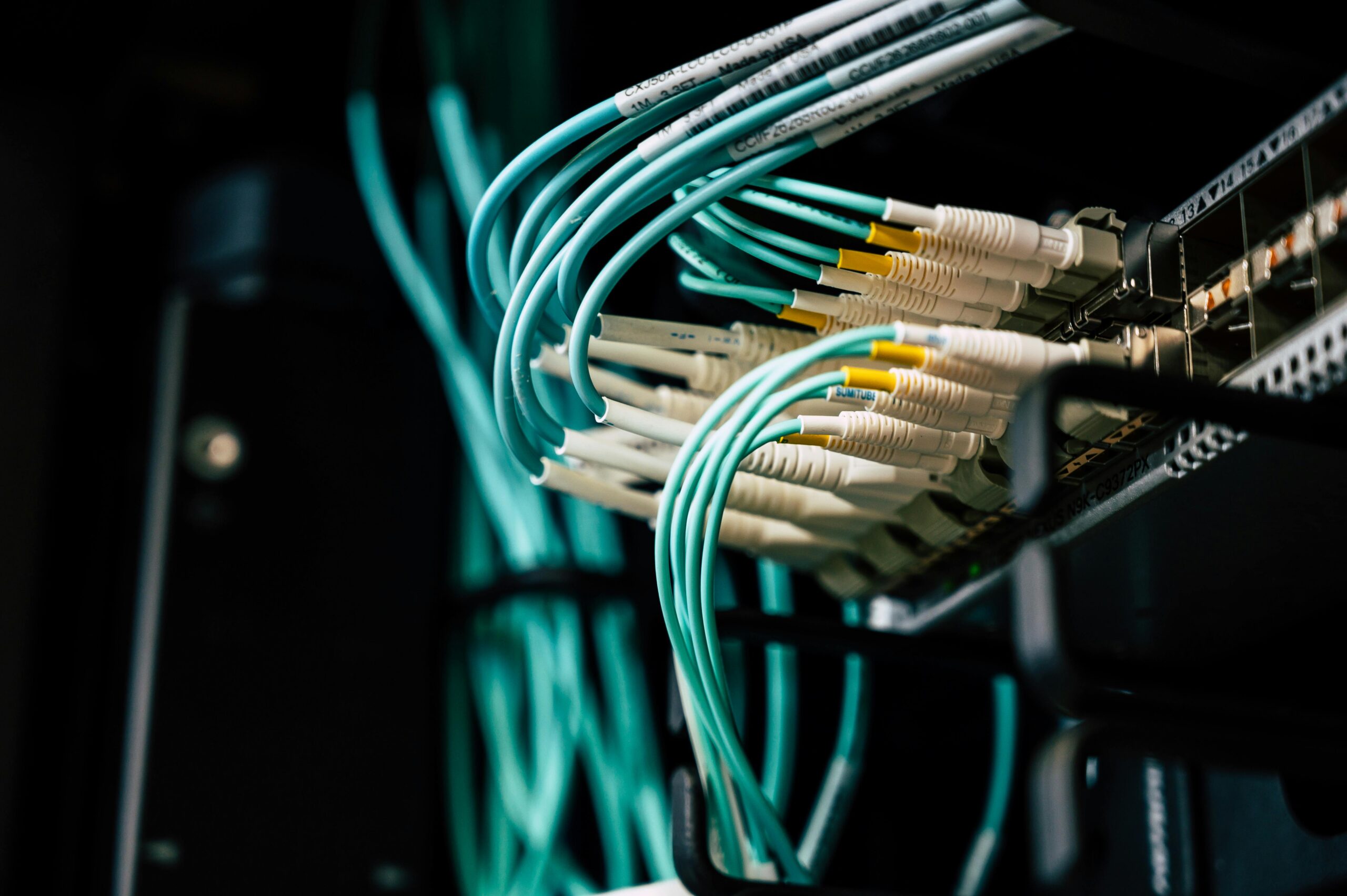 Image de connecteurs fibres